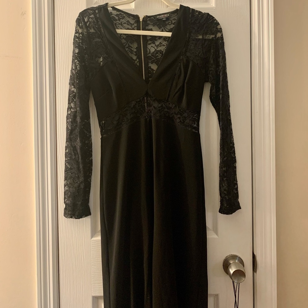 Fashion Nova Black Jumpsuit